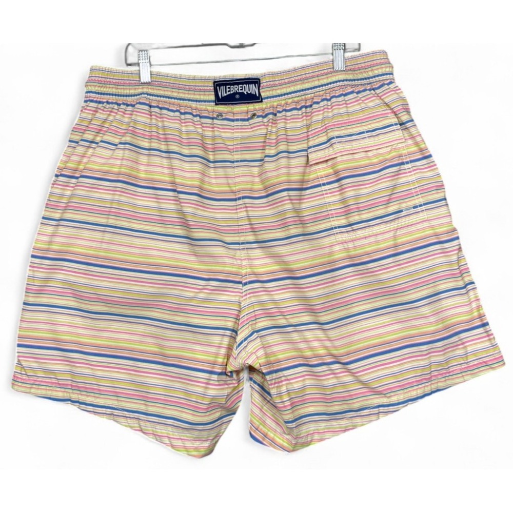 Vilebrequin Striped Swim Trunks Multicolor Pastel 3XL - Picture 3 of 11